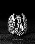 Aurelia Feather Ring — product view 3