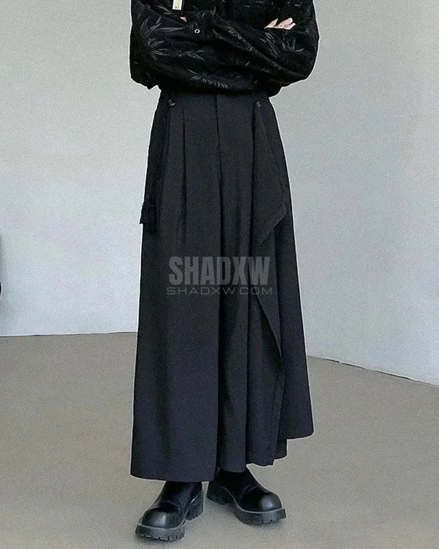 Asymmetric Layer Hakama Pants — product view 5
