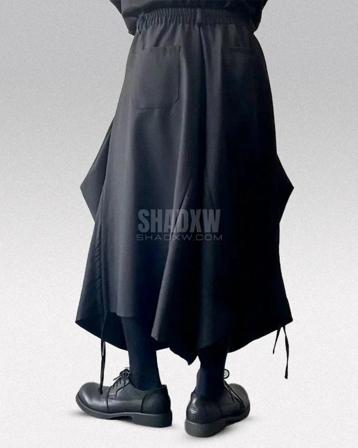 Overscale Baggy Hakama Pants — product view 2