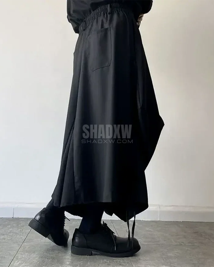 Overscale Baggy Hakama Pants — product view 4