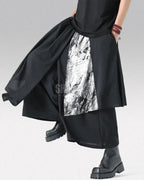 Monochrome Divide Hakama Pants — product view 4
