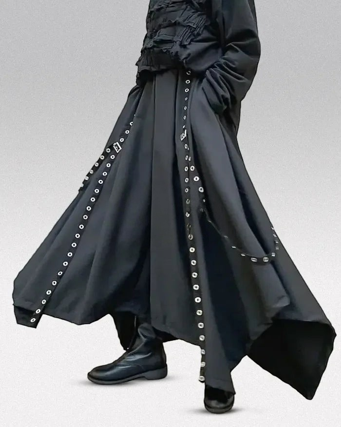 Nocturne Black Hakama Pants — product view 2