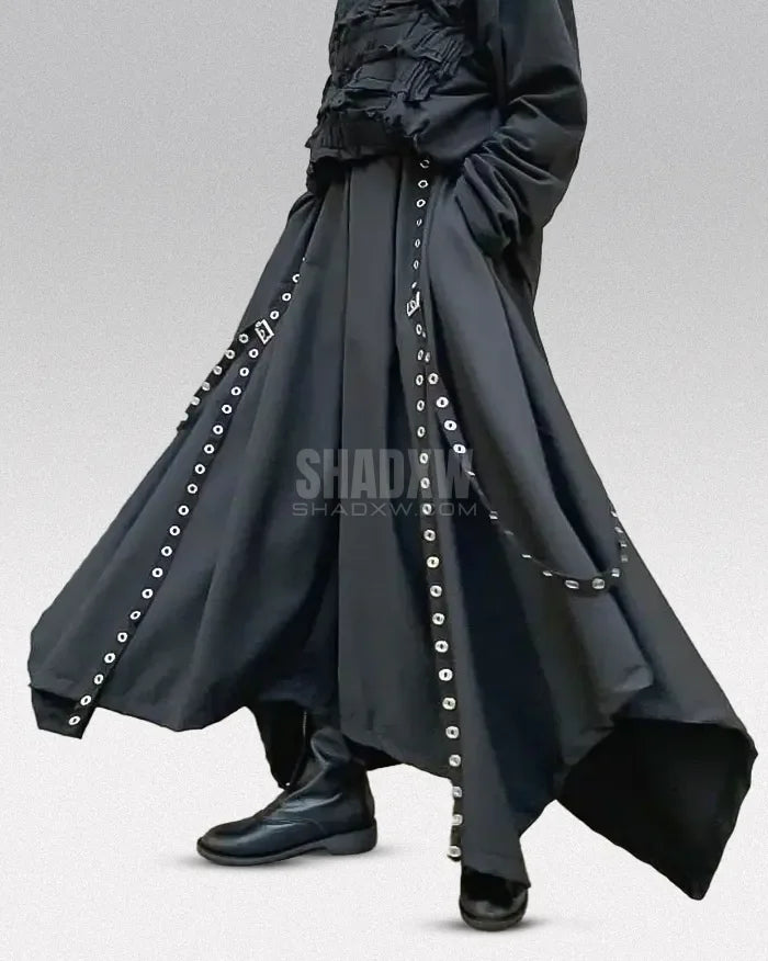 Nocturne Black Hakama Pants — product view 2
