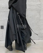 Nocturne Black Hakama Pants — product view 3