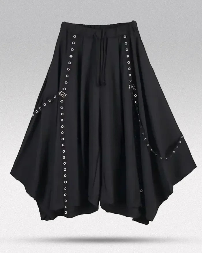 Nocturne Black Hakama Pants — product view 4