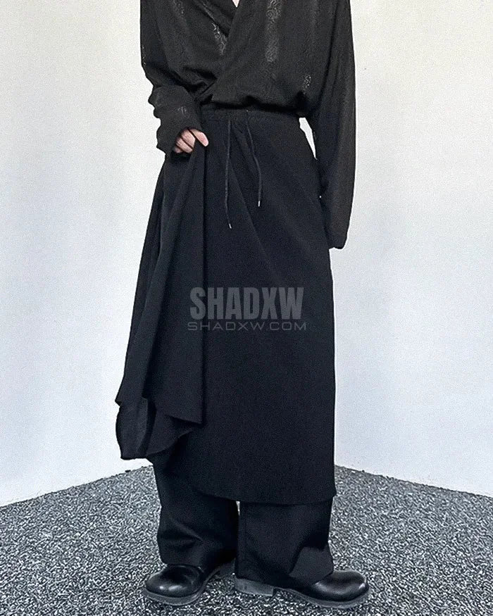 Kuro Frame Hakama Pants — product view 3