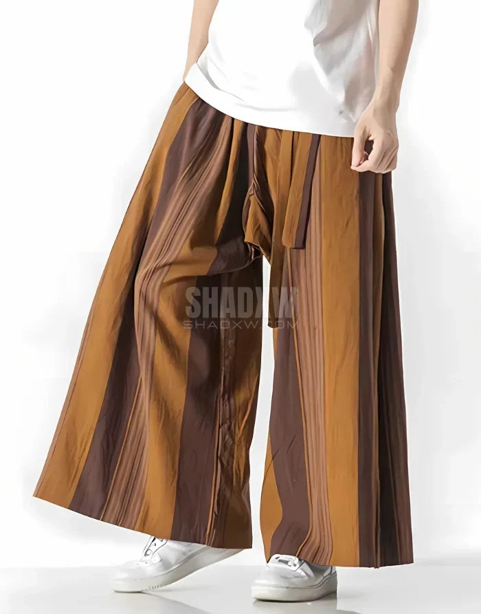Earth Tone Hakama Pants — product view 7