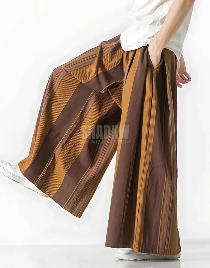 Earth Tone Hakama Pants — product view 3