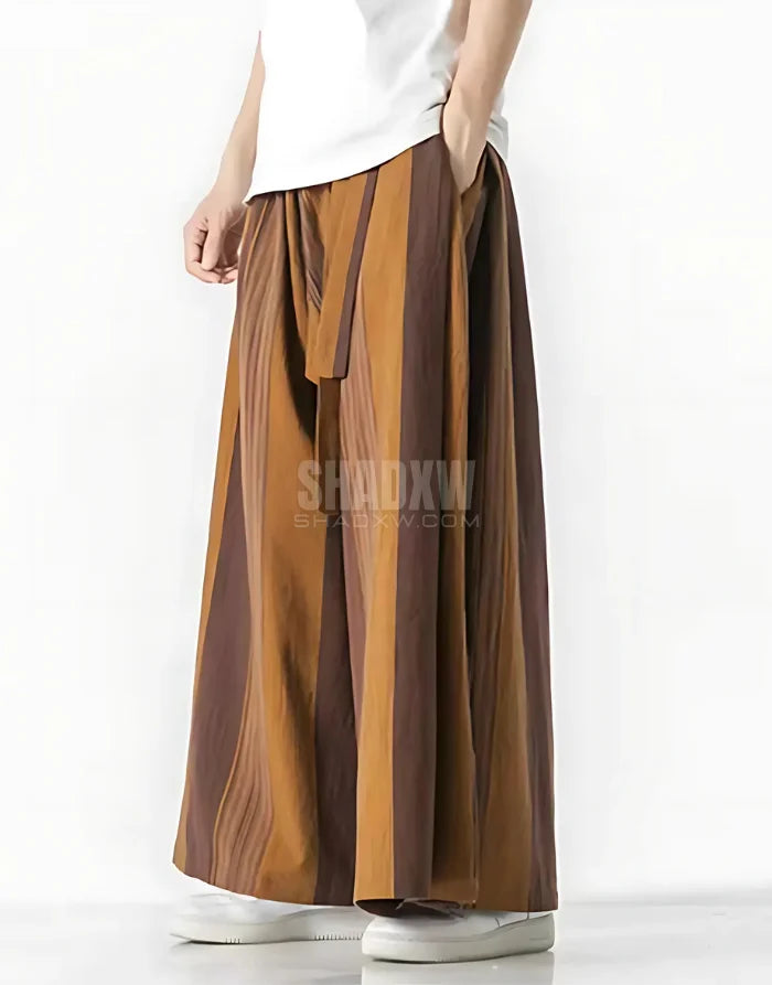 Earth Tone Hakama Pants — product view 5