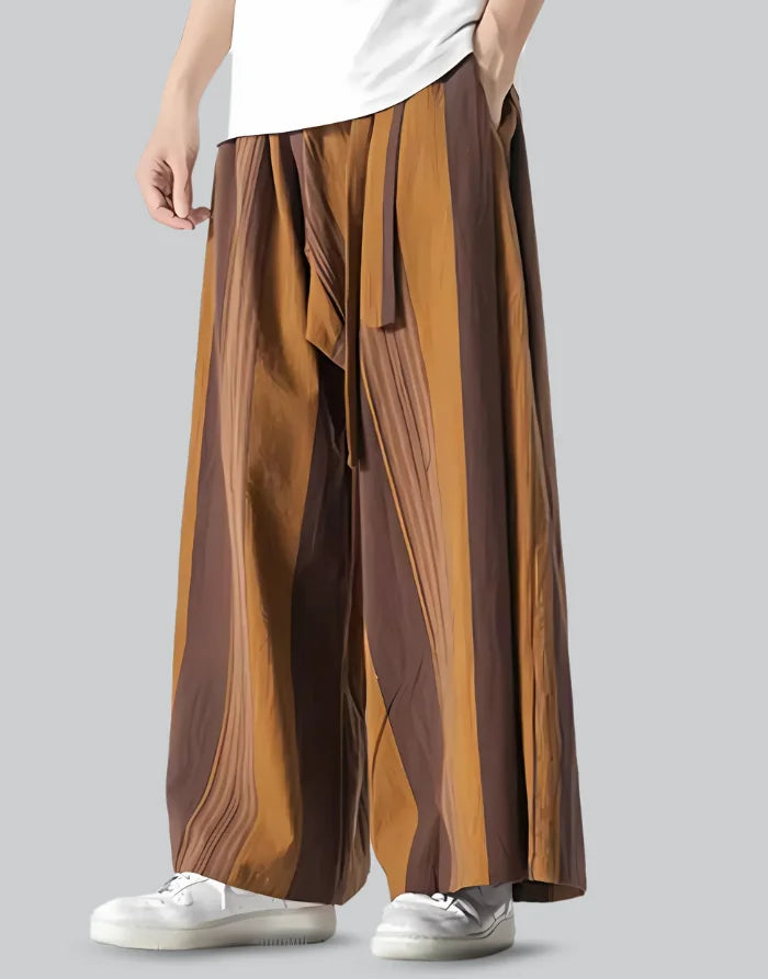Earth Tone Hakama Pants — product view 1