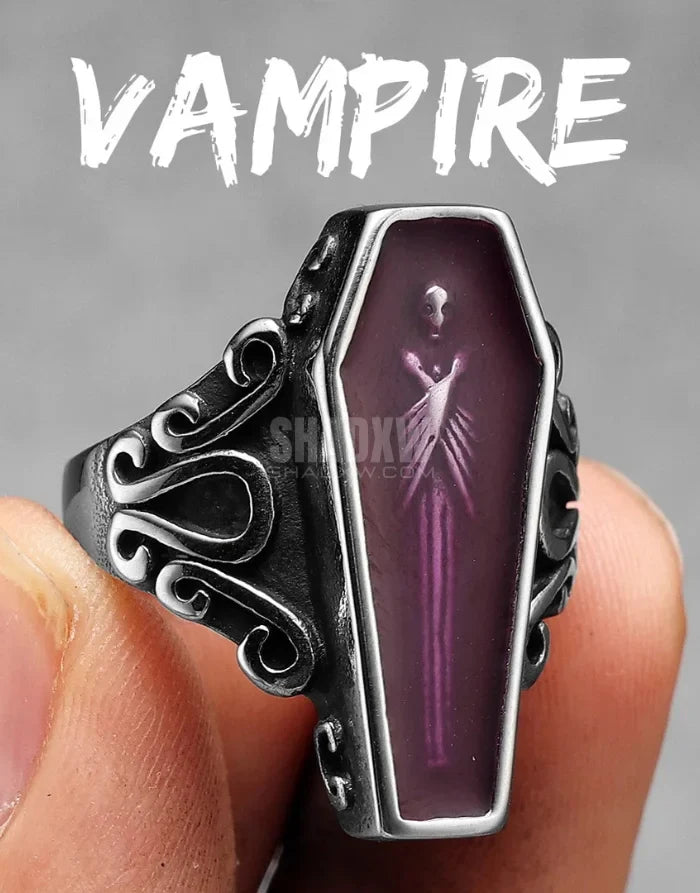 Nocturne Coffin Ring — product view 9