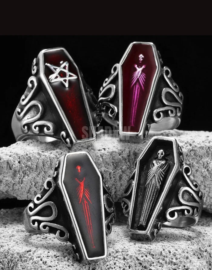 Nocturne Coffin Ring — product view 7