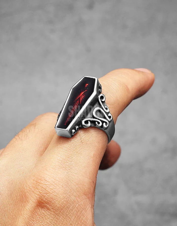 Nocturne Coffin Ring — product view 4