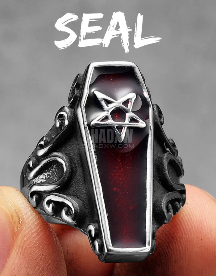 Nocturne Coffin Ring — product view 10