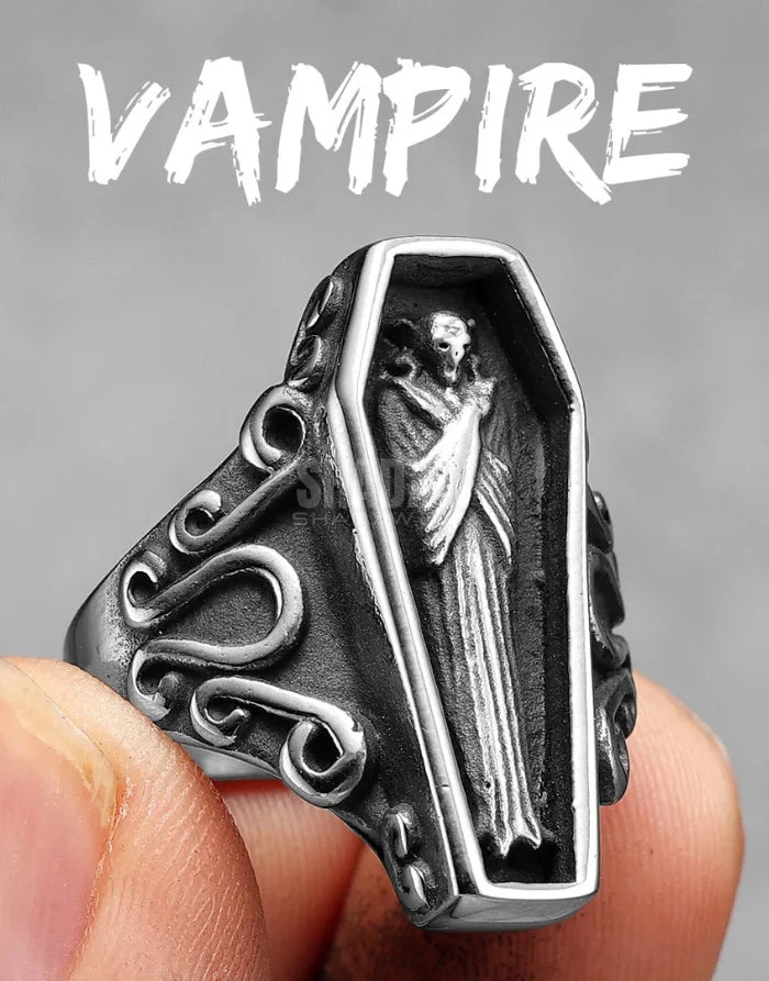 Nocturne Coffin Ring — product view 12