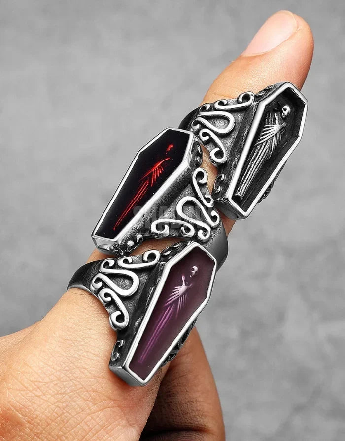 Nocturne Coffin Ring — product view 5