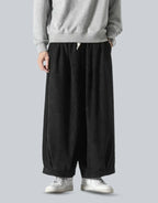 Cord Texture Hakama Pants — product view 1