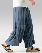 Canvas Pleat Hakama Pants — product view 5