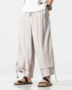 Canvas Pleat Hakama Pants — product view 10