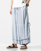 Canvas Pleat Hakama Pants — product view 9