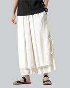 Canvas Pleat Hakama Pants — product view 1