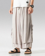 Canvas Pleat Hakama Pants — product view 7