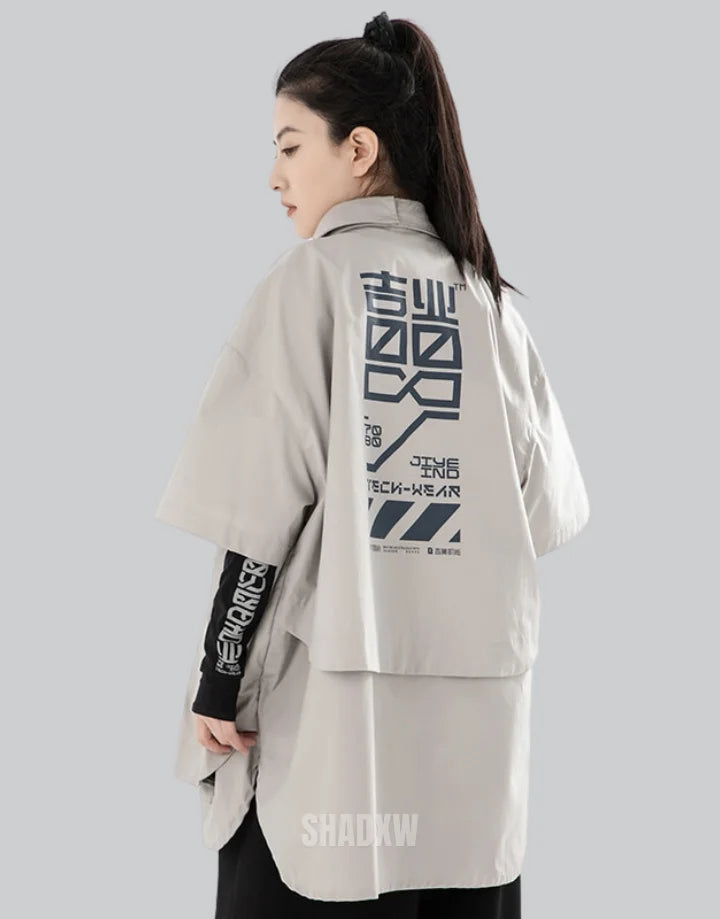 Chromatic Dusk Kimono — product view 11