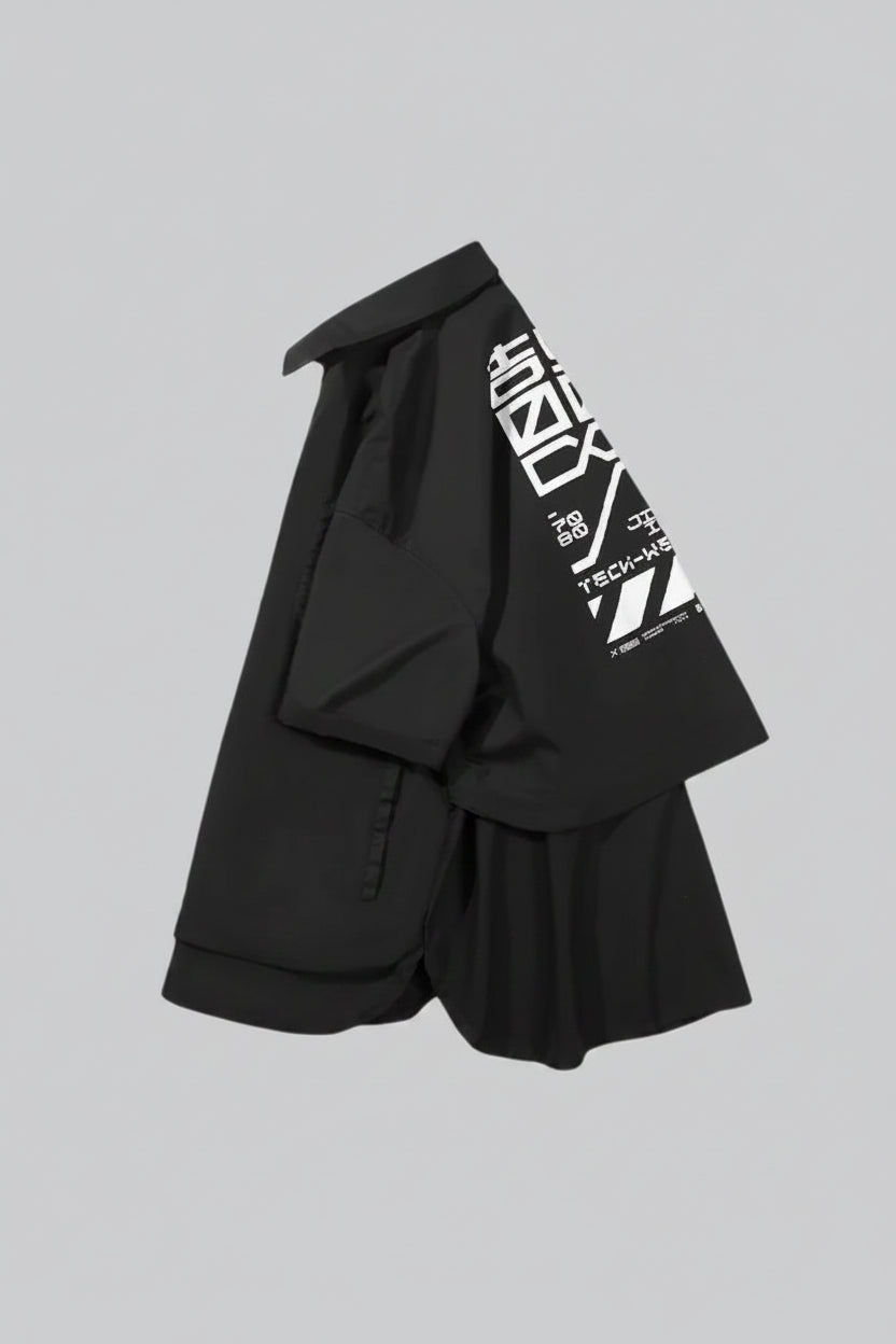 Chromatic Dusk Kimono — product view 2