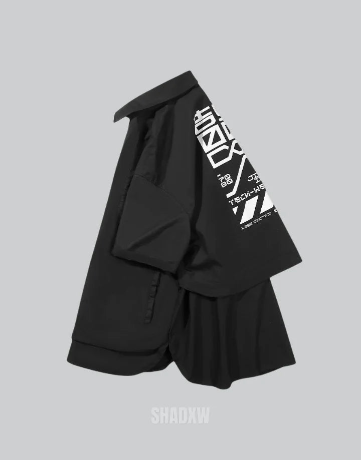 Chromatic Dusk Kimono — product view 2