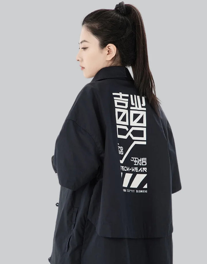 Chromatic Dusk Kimono — product view 1
