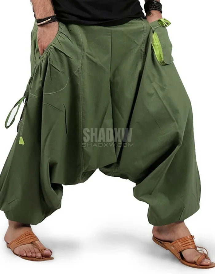 Forest Tone Hakama Pants — product view 8