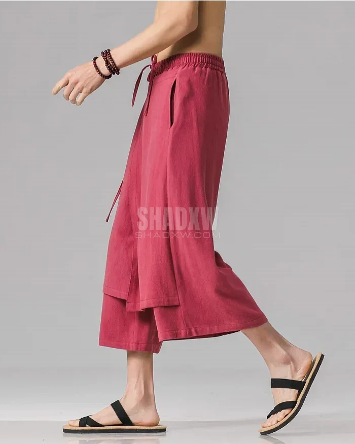 Dualline Layered Hakama Pants — product view 14
