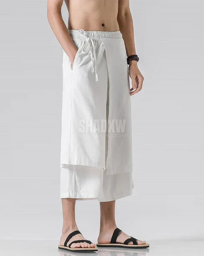Dualline Layered Hakama Pants — product view 12