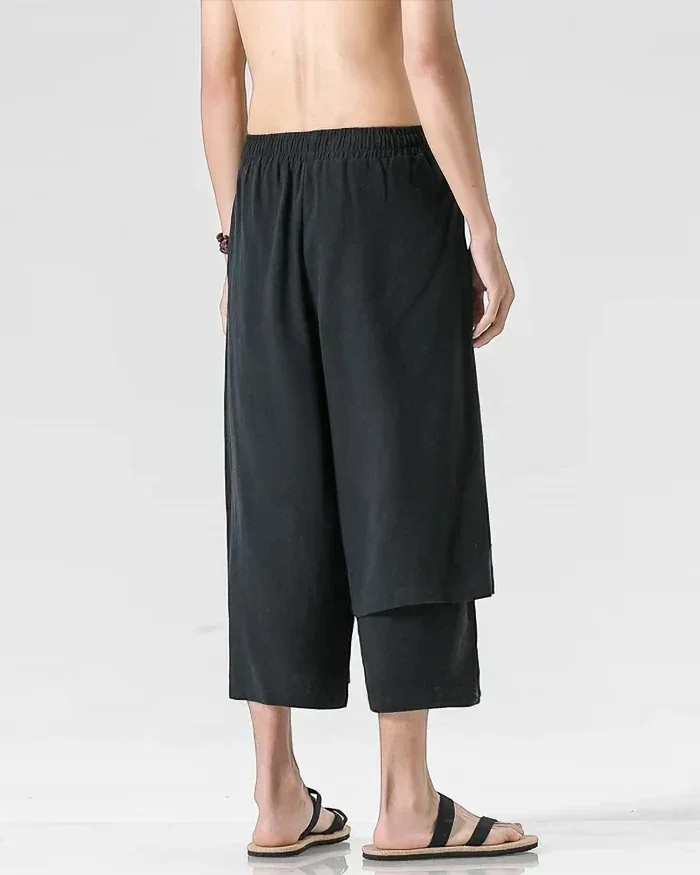 Dualline Layered Hakama Pants — product view 8