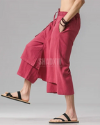 Dualline Layered Hakama Pants — product view 17