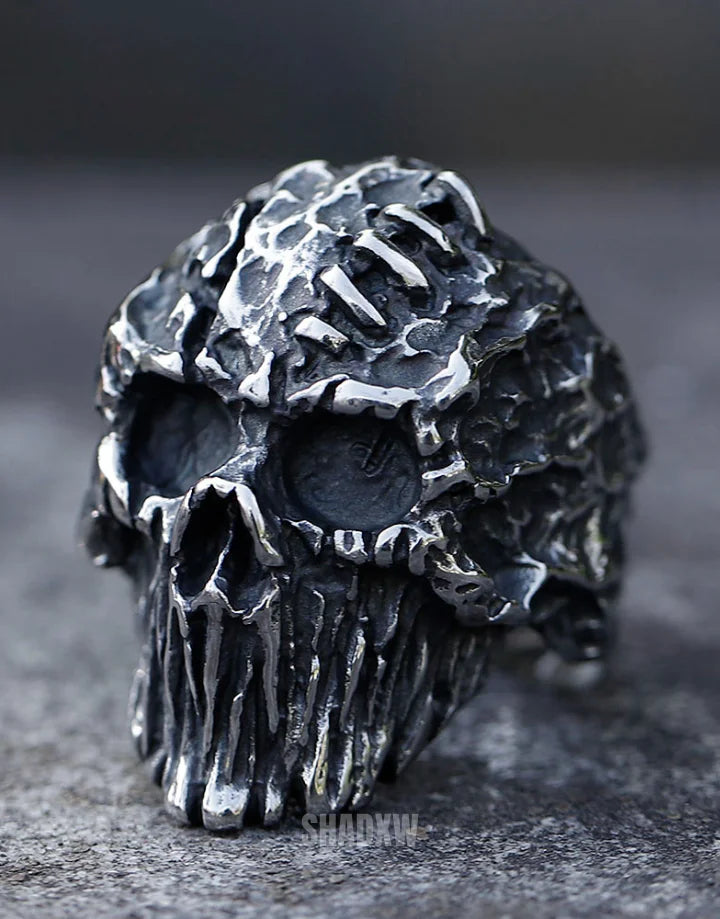 Ruin Skull Ring — product view 3
