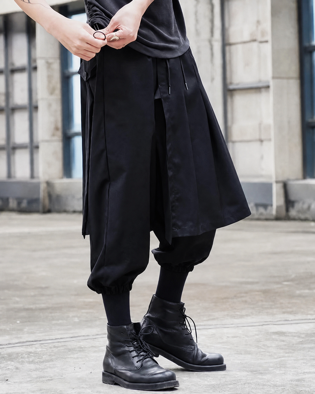 Apex Drape Hakama Pants — product view 5