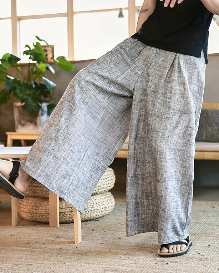 Ashen Flow Hakama Pants — product view 2