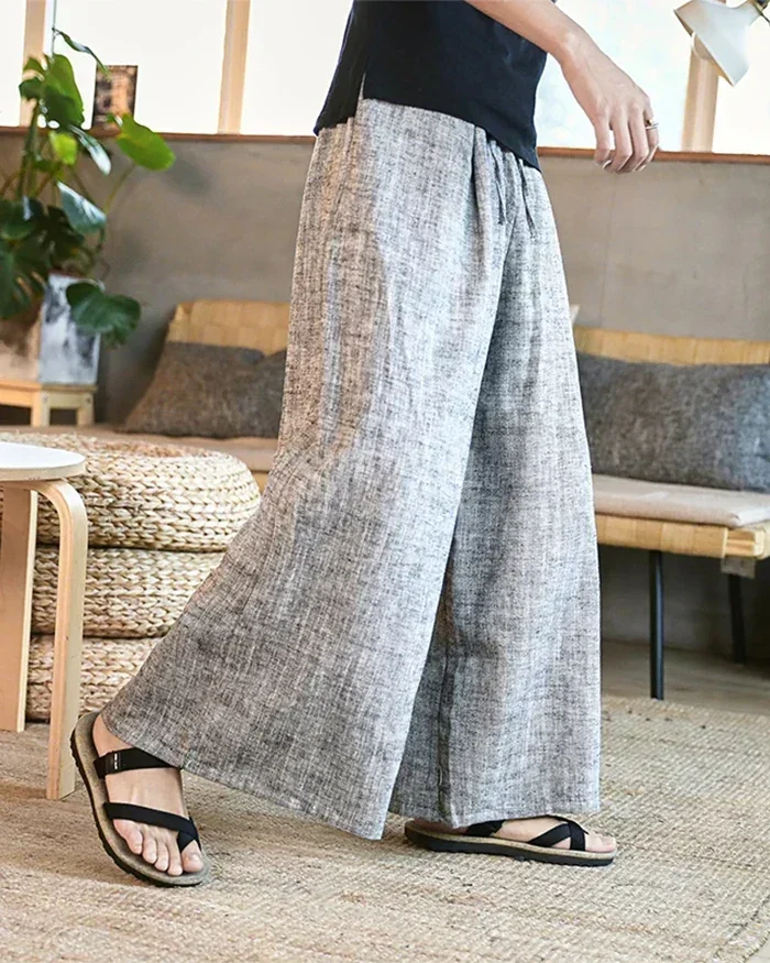 Ashen Flow Hakama Pants — product view 6