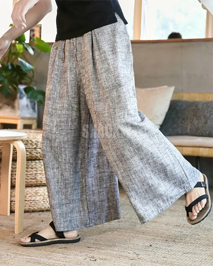 Ashen Flow Hakama Pants — product view 3