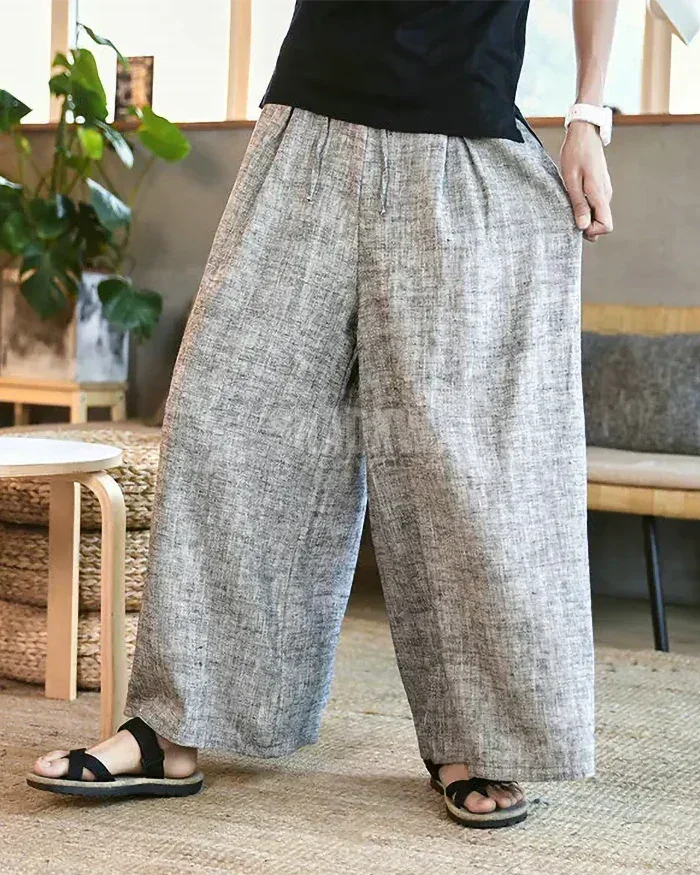Ashen Flow Hakama Pants — product view 5
