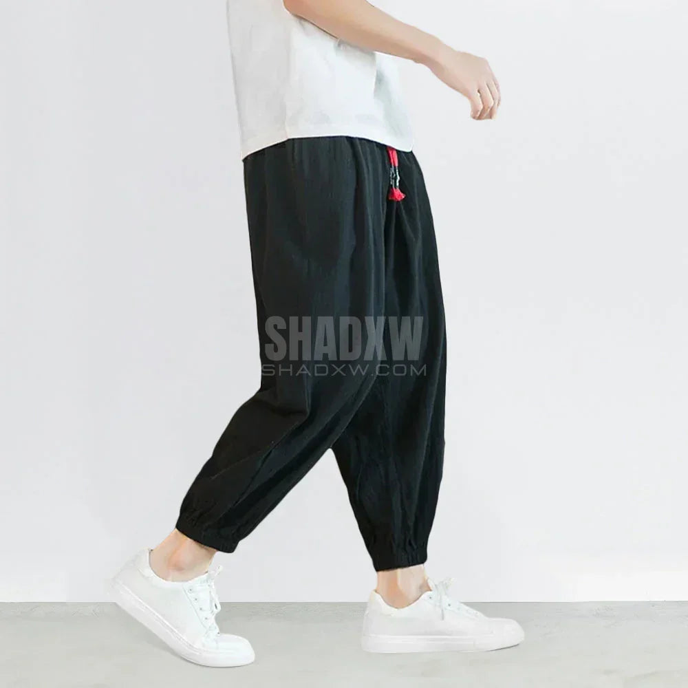 Chino Fold Hakama Pants — product view 3
