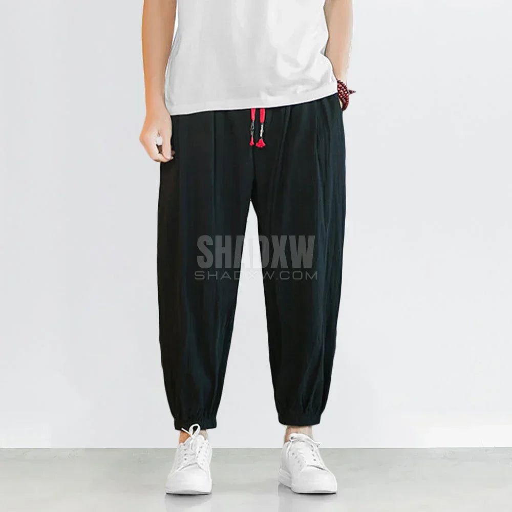 Chino Fold Hakama Pants — product view 2