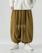 Ribbon Tie Hakama Pants — product view 7