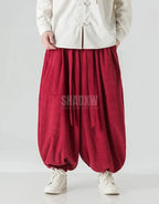 Ribbon Tie Hakama Pants — product view 12