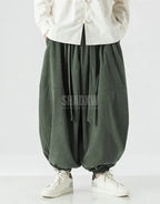 Ribbon Tie Hakama Pants — product view 9