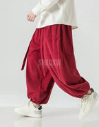 Ribbon Tie Hakama Pants — product view 13