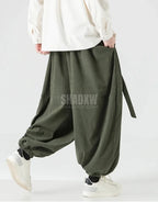 Ribbon Tie Hakama Pants — product view 8