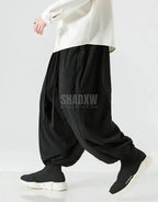 Ribbon Tie Hakama Pants — product view 5