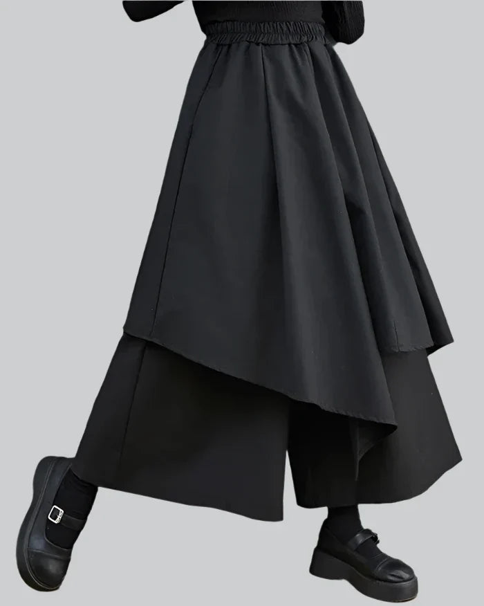 Formal Drape Hakama Pants — product view 1